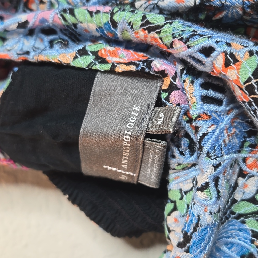 Anthropologie Clementina Eyelet Maxi Dress - Picture 5 of 5